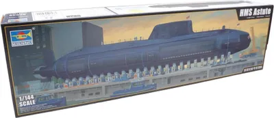 Produktbild von Trumpeter 05909 HMS Astute Modell Bausatz Uboot 1:144 in