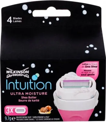Produktbild von Wilkinson Sword Intuition Ultra Moisture Razor Blades 3pcs