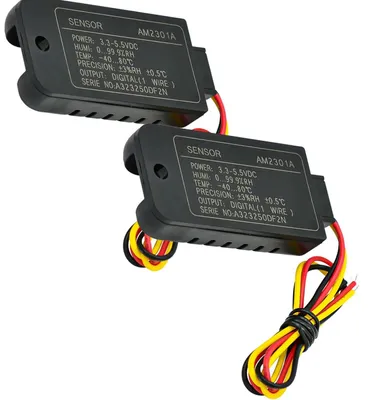 2x DHT21/AM2301A Temperatur- und Feuchtesensor, digital