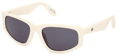 Produktbild von Adidas - "Originals" Logo-Sonnenbrille für Damen GT14871 (Einheitsgröße) (Weiß)