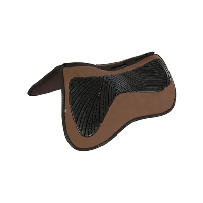 Produktbild von Acavallo Spine Free Gel And Memory Foam Half Pad, Farbe:Brown, Größe:3