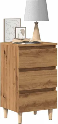 Produktbild von vidaXL Nachttisch Artisan-Eiche 40x35x69 cm Holzwerkstoff