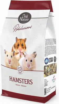 Zdjęcie produktu dla Deli Nature Rodelicious Hamsters - kompletna karma dla chomików 750g Deli Nature