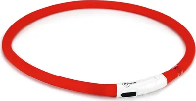 Produktbild von Beeztees Safety Gear Dogini - Hundehalsband - rot - 70 cm