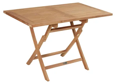 Produktbild von Gartentisch Colorado Klapptisch  rechteckig Teak 120x70x75cm