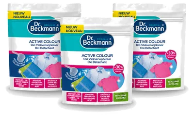 Produktbild von 3 x Dr. Beckmann Active Colour Oxi Fleckentferner - 400 g - Vorteilspackung - 3 Stücke