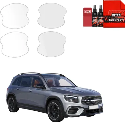 Produktbild von 4in1 Schutzfolie für Türgriffmulden - Mercedes GLB 200 (2023-2026) Grizz Protector