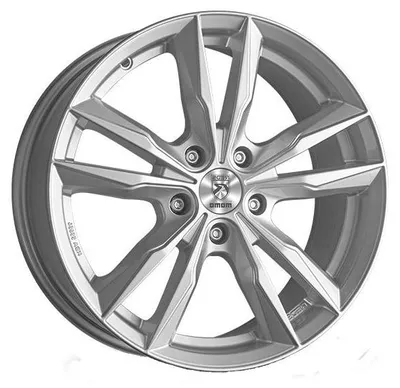 Image de Jantes en alliage MOMO Fast 7,5x17 5x112 ET 45 GLOSSY SILVER