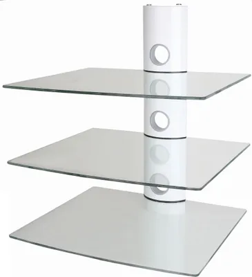 Produktbild von NEG Multimedia TV-Rack SUSPENDER Farbe: weiß, Anzahl Regalböden: 3 Ablagen