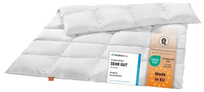 Image de Elzusha - Couette légère en duvet, 155x220 cm, idéale pour l'été