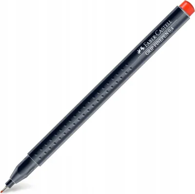 Zdjęcie produktu dla Faber-Castell 151615, Pomarańczowy, Czarny, Pomarańczowy, 0,4 mm, Drobny, Plastik, Trójkąt