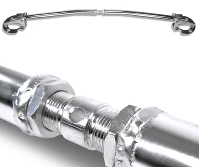 Aluminium Domstrebe verstellbar für BMW 5er E39 / Motor: 6 +8 Zylinder 1995-2004