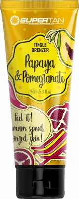 Zdjęcie produktu dla Supertan Papaya & Pomegranate Bronzer Z Efektem Tingle 150ml