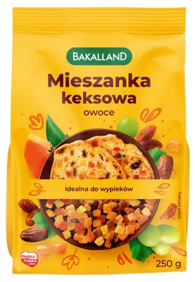 Zdjęcie produktu dla Mieszanka keksowa 250g Bakalland