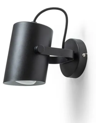 Obrázek produktu pro RED - DESIGN RENDL RENDL HAREN Nástěnná lampa, černá, 230 V, E27, 15 W, R13613