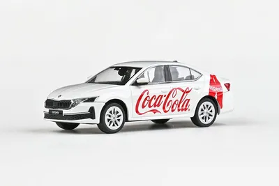 Produktbild von Skoda Octavia IV FL (2024) Coca-Cola - weiß ABREX 1:43