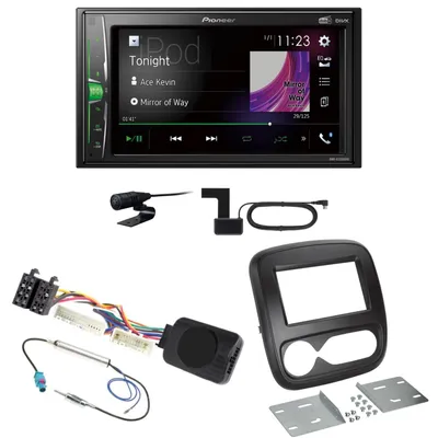 Produktbild von Pioneer DMH-A3300DAB USB DAB+ MP3 Autoradio Bluetooth Einbauset für Fiat Talento