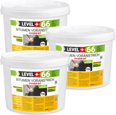 Produktbild von Bitumen Voranstrich Haftgrund 30kg Grundierung Bitumengrund Fundamente LEVEL+66