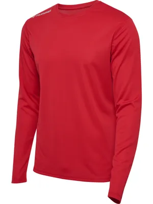 Produktbild von Hummel Hmlrun Jersey L/S - tango red, Größe:XXL