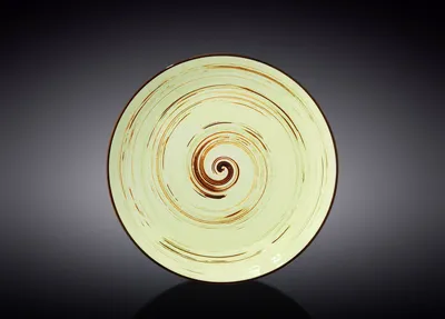 Zdjęcie produktu dla Talerz Wilmax 20 cm, kolor pistacjowy, porcelana WL-669112/A