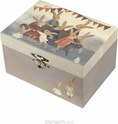 Produktbild von Egmont Toys Schmuckkästchen Musikdose Geburtstag Kaninchen - Schmuckbox