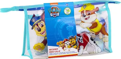 Produktbild von Kinder Reisetoilettengarnitur The Paw Patrol 4 Stücke Hellblau