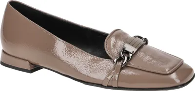 Produktbild von Högl CAROLINE Ballerinas - Damen Halbschuhe - Slipper braun Elegant NEU