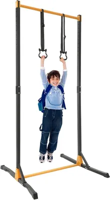 Produktbild von Klimmzugtrainer 108cm Verstellbare Klimmzugstation | Klimmzugstange Power Tower Pull Up Bar Verstellbar Multifunktions Tragfähigkeit 400kg für Arme Rücken- und Brusttraining