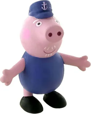 Immagine prodotto di Peppa Pig Nonno Decorazione per torta 7 cm.