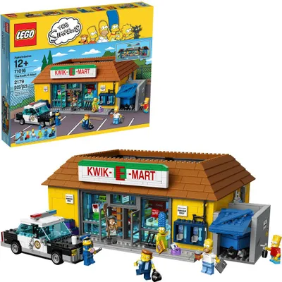 Produktbild von Lego The Kwik-E-Mart The Simpsons, 38 cm, 27 cm, 14 cm