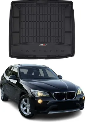 Image de OMAC Bac de coffre en caoutchouc pour BMW X1 E84 2009-2015 Bac de coffre en TPE noir