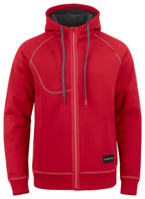 Produktbild von Kapuzenjacke 2130, 430 g/m² mit Kunstfaserpelz-Futter und Reißverschlusstaschen