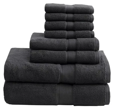 Produktbild von Madison Park Signature s Badetuch-Set, 800 g/m², 100% Baumwolle, sehr s