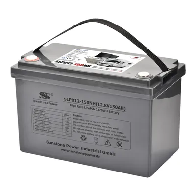Produktbild von Sunstone 12V 150AH Lithium Wohnraumbatterie 150A Entladung für Wohnmobil Camper PV-Anlagen