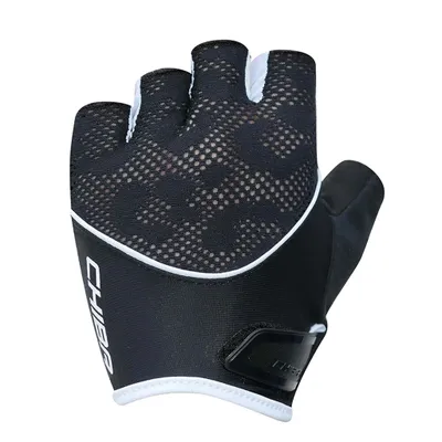 Produktbild von CHIBA Lady Gel - Damen Radhandschuhe, kurz, schwarz/weiß, Größe M