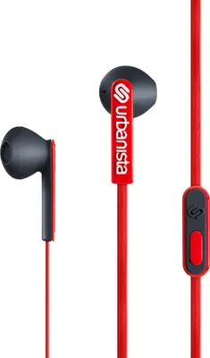 Obrázek produktu pro Urbanista San Francisco, Kabel, 20 - 20000 Hz, Hovory/hudba, 16 g, Sluchátka s mikrofonem, Červená