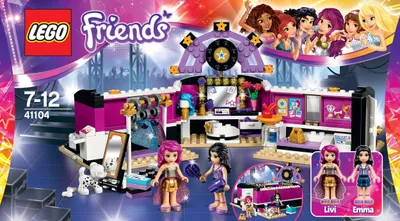 Produktbild von Lego 41104 Friends Popstar - Garderobe