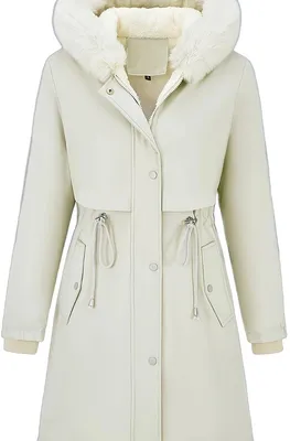 Productafbeelding van Currero Winterjas Dames Melkachtig M