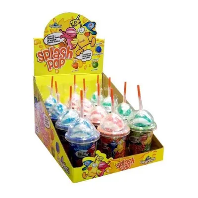 Produktbild von Funny Candy | Splash Pop | 12 Stück | Umkarton 12x