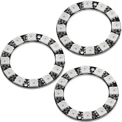 Produktbild von AZ-Delivery LEDs LED Ring 5V RGB WS2812B 12-Bit 37mm, 3X 12-Bit Ring