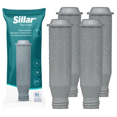 Obrázok produktu pre Sillar, 4 ks vodných filtrov pre Krups, Nivona, Melitta – náhradný diel F088 NIRF700 PRO AQUA