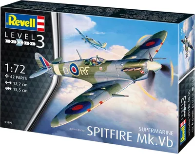 Produktbild von Revell 03897. Modell samolotu Spitfire Mk.Vb, 1:72
