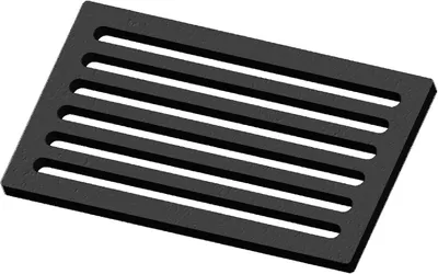 Produktbild von Eckiger Kaminrost/Ascherost 235 x 138 x 10 mm für Austroflamm Kaminöfen
