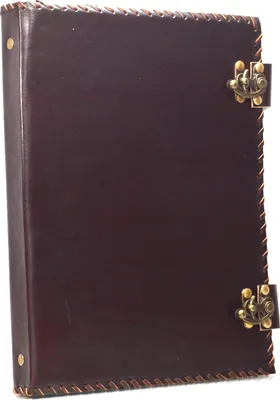 Produktbild von Indien Klassik Akten Ordner 4 Ringe A4 Echtes Leder Hand Ohne Design Verschlüsse