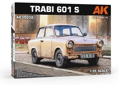 Image de AK Interactive AK35032 - Trabi 601 S (Trabant) à l'échelle 1:35 - Neuf