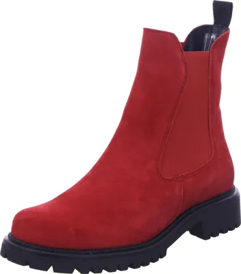 Produktbild von Tamaris Damen Chelseaboots 30098-37, 30098-38, 30098-39, 30098-40, 30098-41, 30098-42 TAM-1-25849-43 RED SUEDE 37 [Schuhe Frau]