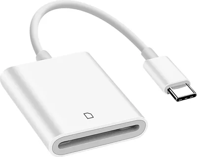 Produktbild von SD-Kartenleser, USB-C Adapter Weiß