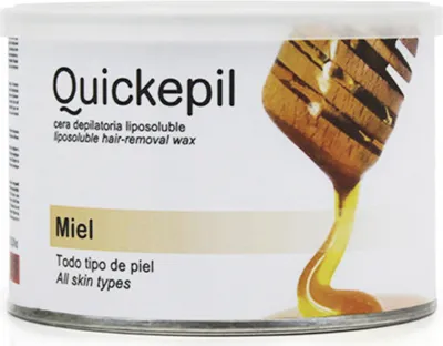 Produktbild von Quickepil Wachs zur Haarentfernung puszka miodowy 400 ml