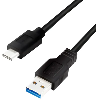 Immagine prodotto di Cavo Logilink USB-C 3.2 Gen1, da C/M a USB-A/M, nero 1 m