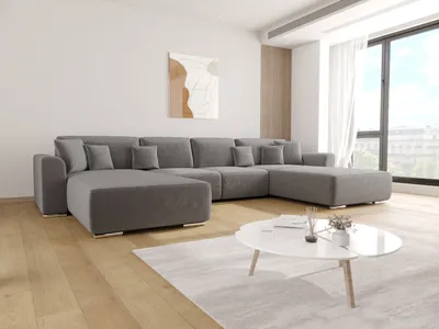 Produktbild von Ecksofa mit Schlaffunktion GUSTO U Monolith 85